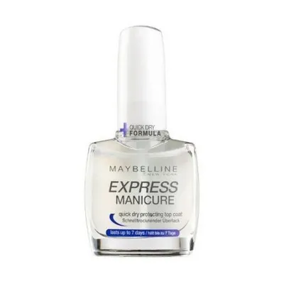 Maybelline New York Express Manicure, Top Coat (Lakier nawierzchniowy zabezpieczający lakier)