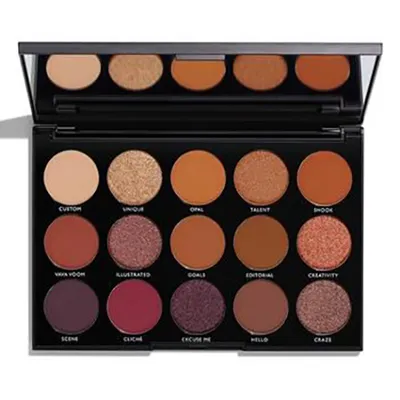 Morphe Brushes 15N Night Master Palette (Paleta 15 cieni do powiek)