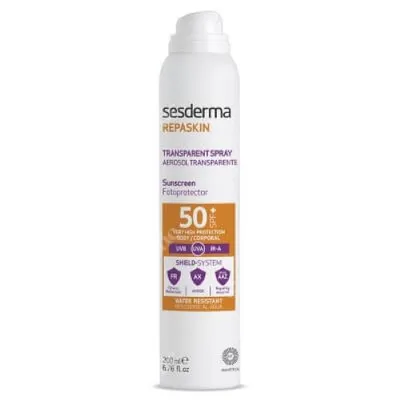 Sesderma Repaskin Transparent Spray Sunscreen SPF 50+ (Spray przeciwsłoneczny do ciała)