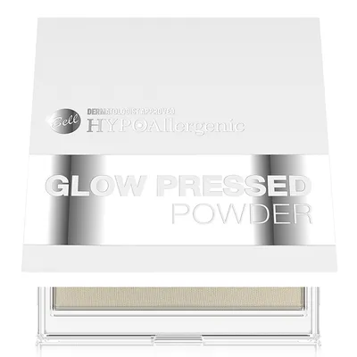 Bell HYPOAllergenic, Glow Pressed Powder (Prasowany puder rozświetlający do twarzy)