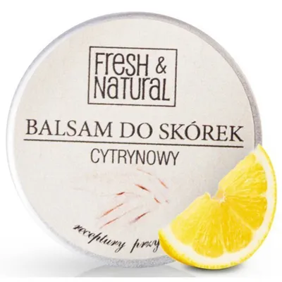 Fresh&Natural Cytrynowy balsam do skórek i paznokci