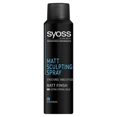Syoss Matt Sculpting Spray (Matowy rzeźbiący spray do włosów)