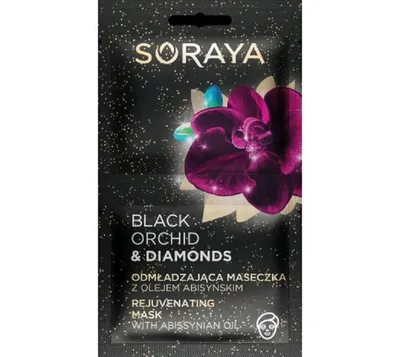 Soraya Black Orchid & Diamonds, Maseczka odmładzająca do twarzy