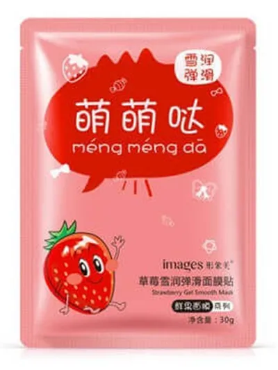 Images Strawberry Gel Smooth Mask (Maseczka w płacie wygładzająca `Truskawka`)