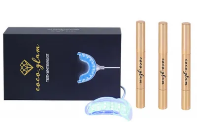 Coco Glam Teeth Whitening Kit (Zestaw do wybielania zębów)
