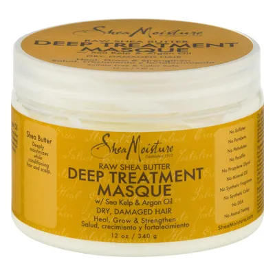 Shea Moisture Raw Shea Butter, Moisture Recovery Treatment Masque (Bogata maska regenerująca)