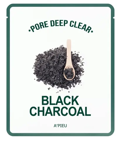 A'pieu Pore Deep Clear Black Charcoal Mud Mask (Oczyszczająca maseczka do twarzy)