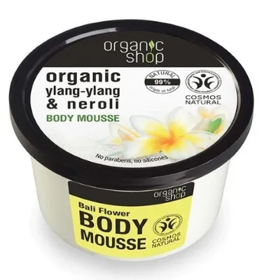Organic Shop Ylang-ylang and Neroli, Body Mousse (Mus do ciała 'Kwiat bali')