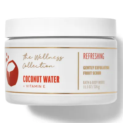 Bath & Body Works The Wellness Collection, Coconut Water Gently Exfoliating Fruit Scrub (Delikatny owocowy peeling do ciała)