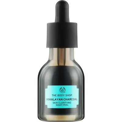 The Body Shop Himalayan Charcoal Skin Clarifying Night Peel (Oczyszczający peeling na noc z węglem himalajskim)