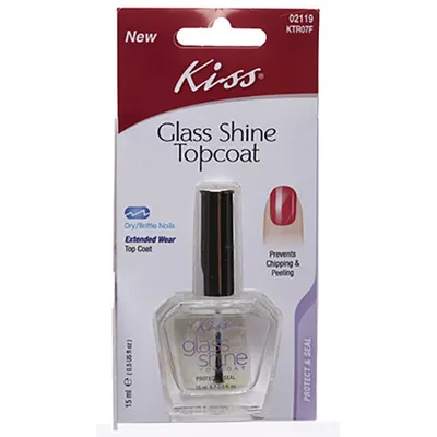 Kiss Glass Shine (Szybkoschnący preparat nawierzchniowy)