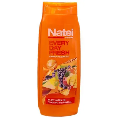 Natei Naturals,  Szampon pielęgnujący `Everyday Fresh`