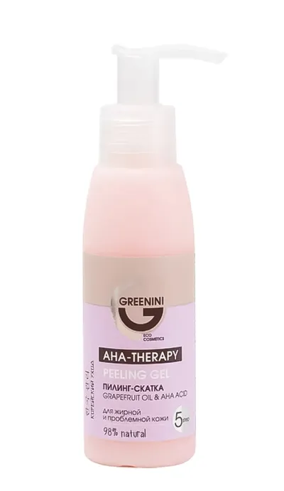 Greenini AHA Therapy, Peeling Gel (Peelingujący żel do twarzy)