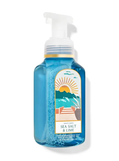 Bath & Body Works Sea Salt & Lime, Gentle Foaming Hand Soap with Natural Essential Oils (Mydło do rąk w piance)