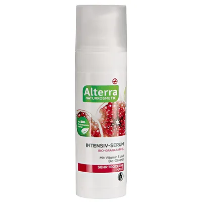 Alterra Bio - Granatapfel, Intensiv Serum (Serum do intensywnej pielęgnacji twarzy z granatem)