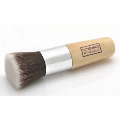 Sunshade Minerals Pędzel do podkładu mineralnego 'Flat Top'