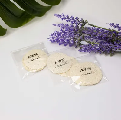 Malaya Professional Naturalne płatki do mycia twarzy `Loofah `