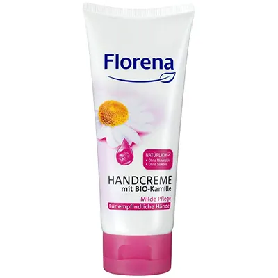 Florena Handcreme mit Bio - Kamille (Krem do rąk z rumiankiem)