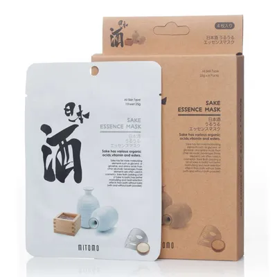 Mitomo Sake Essence Mask (Maska w płachcie z sake)