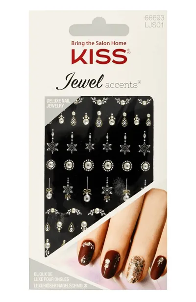 Kiss Jewel Accents, Samoprzylepne ozdoby na paznokcie