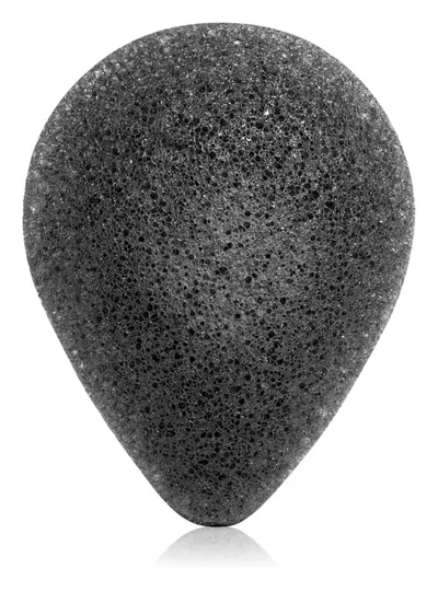 Purito Seoul Konjac Sponge Bamboo Charcoal (Gąbka delikatnie peelingująca z aktywnym węglem)