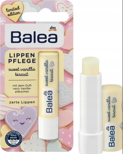 Balea Sweet Vanilla Biscuit Lippenpflege (Pomadka  ochronna)