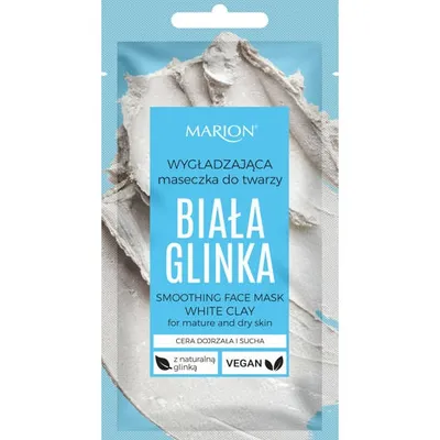 Marion Wygładzająca maseczka do twarzy `Biała glinka`