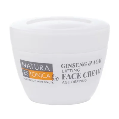 Natura Estonica Bio Ginseng & Acai, Lifting Face Cream (Liftingujący krem do twarzy `Żeń-szeń i jagody acai`)
