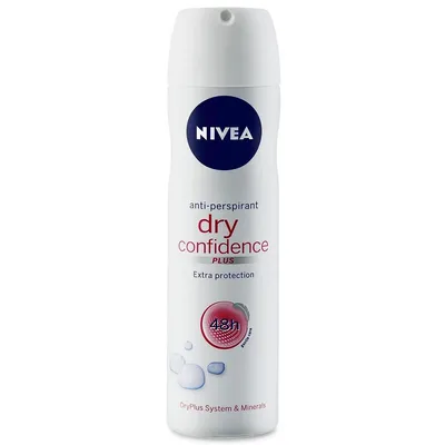 Nivea Dry Confidence Plus, Antyperspirant w sprayu