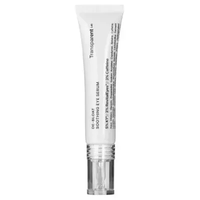 Transparent Lab De-Bloat Soothing Eye Serum (Serum pod oczy zmniejszające opuchliznę)