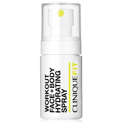 Clinique Fit, Workout Face + Body Hydrating Spray (Odświeżający spray do twarzy i ciała)