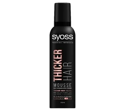 Syoss Thicker Hair Mousse (Pianka do włosów pogrubiająca)