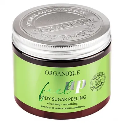 Organique Feel Up, Body Sugar Peeling (Oczyszczający peeling cukrowy `Terapia Energetyzująca`)
