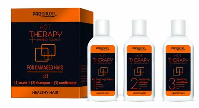 Prosalon Healthy Hair, Hot Therapy Bamboo + Coconut (Kuracja do włosów na gorąco)