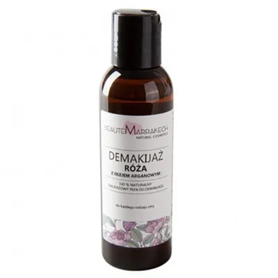 Beaute Marrakech Naturalny dwufazowy płyn do demakijażu oczu i twarzy 'Różany'
