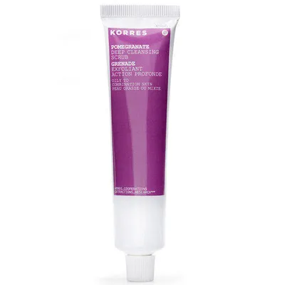 Korres Pomegranate Deep Cleansing Scrub (Peeling oczyszczający z owocu granata)