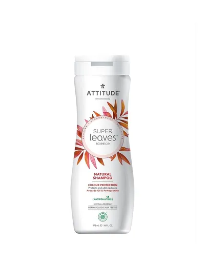 Attitude Super Leaves Science, Colour Protection Natural Shampoo (Naturalny szampon do włosów farbowanych)