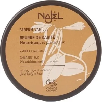 Najel Beurre de Karite Parfum Vanille (Organiczne masło shea o zapachu waniliowym)