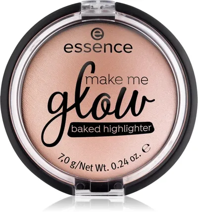 Essence Make me Glow Baked Highlighter (Wypiekany rozświetlacz)