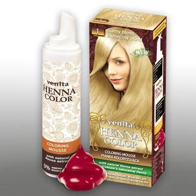 Venita Henna Color Coloring Mousse (Pianka koloryzująca)