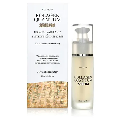 Colyfine Kolagen Quantum, Serum z  peptydami do pielęgnacji twarzy, szyi i dekolt