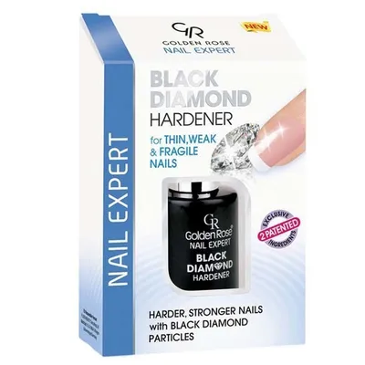 Golden Rose Nail Expert, Black Diamond Hardener (Odżywka wzmacniająca paznokcie)