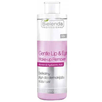 Bielenda Professional Face Program, Gentle Lip & Eye Make up Remover (Delikatny płyn do demakijażu oczu i ust)