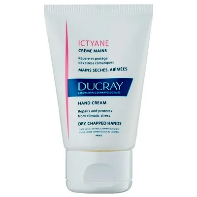 Ducray Ictyane, Hand Cream (Krem nawilżający do suchej i popękanej skóry dłoni)
