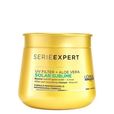 L'Oreal Professionnel Serie Expert, Solar Sublime UV Filter + Aloe Vera Hair Mask (Maska do włosów z filtrem UV i wyciągiem z aloesu (nowa wersja))
