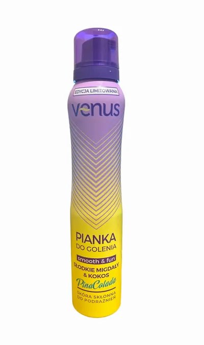 Venus Smooth & Fun, Pianka do golenia  `Pina Colada`