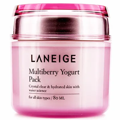 Laneige Multiberry, Yogurt Pack (Regenerująca jogurtowa maseczka do twarzy)