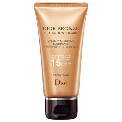 Christian Dior Bronze Protection Solaire, Protective Sun Creme SPF 15 (Krem słoneczny o średniej ochronie)