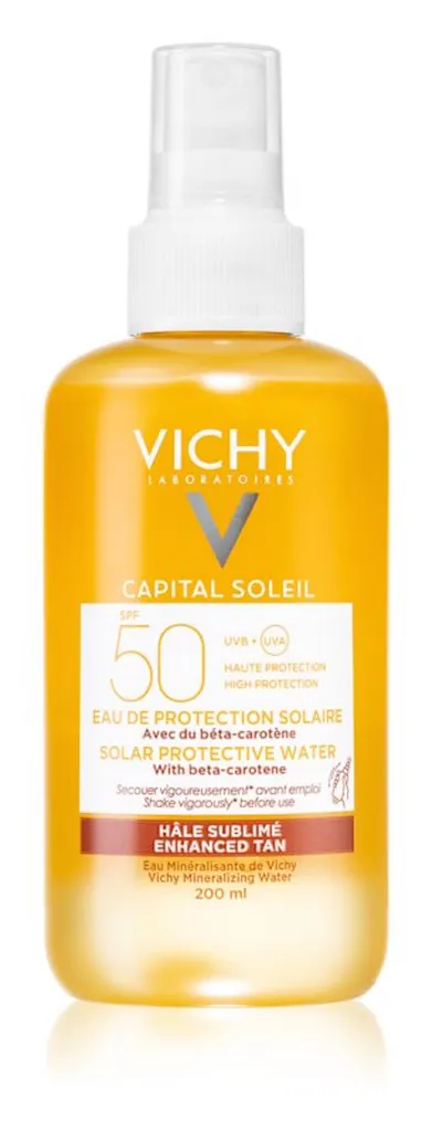 Vichy Capital Soleil, Solar Protective Water SPF 50 (Ochronny spray z betakarotenem SPF 50)