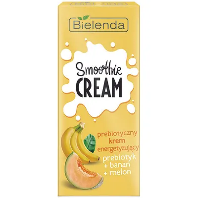 Bielenda Smoothie Cream, Prebiotyczny krem energetyzujący `Prebiotyk + banan + melon`